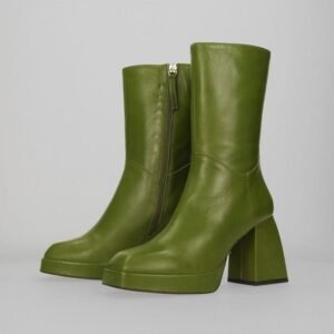 descargar (12) Botas de tacón oliva