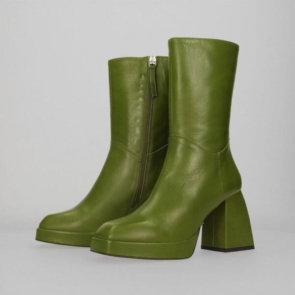 descargar (12) Botas de tacón oliva